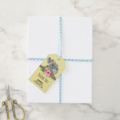 Mam en Baby Koala Beren Cute Waterverf Baby shower Cadeaulabel (Met Touw)