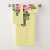 Mam en Baby Koala Beren Cute Waterverf Bad Handdoek (Insitu)