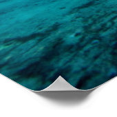 Mam en Baby Manatee (drie zusters pit) Poster (Hoek)