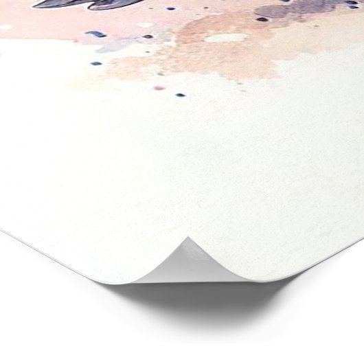 Mam en Baby Owl Poster (Hoek)