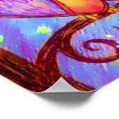 Mam en Baby Owl Poster van Carol Zeock (Hoek)