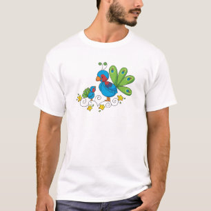 Mam en Baby Peacock T-shirt