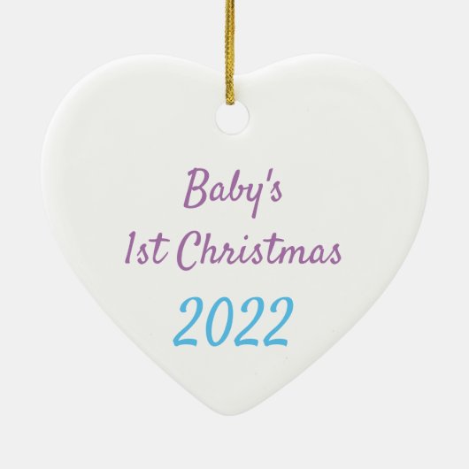 Mam- en baby rendiergepersonaliseerde kerstversier keramisch ornament (Achterkant)