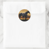 Mam en Baby Ronde Sticker (Tas)