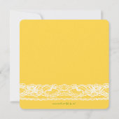 Mam en Baby vogels Neutraal Baby shower uitnodigen Kaart (Achterkant)