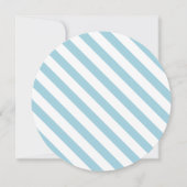 Mam en Baby Whale Boy Baby shower Kaart (Achterkant)