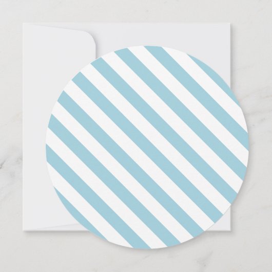 Mam en Baby Whale Boy Baby shower Kaart (Achterkant)