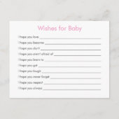 Mam en Baby Whale Ma Advice Kaarten {roze} (Achterkant)