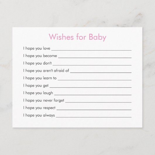 Mam en Baby Whale Ma Advice Kaarten {roze} (Achterkant)