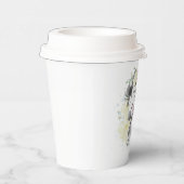 Mam- en Baby-Zebra Papieren Bekers (Rechts)