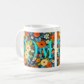 Mam en Bloemen Koffiemok (Voorkant links)