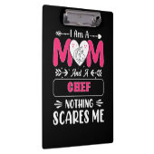 Mam en een Chef niets maakt me uit, grappige Chef Klembord (Rechts)