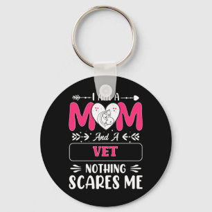 Mam en een Vet niets maakt me uit, grappige Vet ma Sleutelhanger