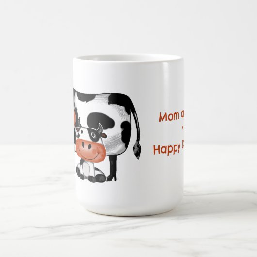 Mam en Kind Gelukkig drink Magische Mok (Midden)