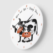 Mam en Kind * Happy Times Wall Clock Grote Klok (Hoek)