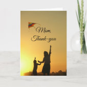 Mam en kind met Kaart (Voorkant)