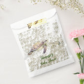 Mam en Me Zee Turtles Baby shower Bedankzakje (Gezegeld)