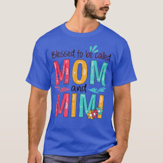 Mam en Mimi Floral oma T-shirt