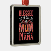 Mam en Nana Metalen Ornament (Rechts)