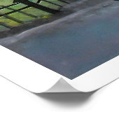 Mam en New Baby, een wandeling in het park Poster (Hoek)