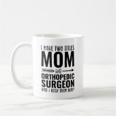 Mam En Orthopedisch Chirurg Grappig Koffiemok (Links)
