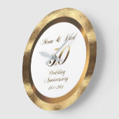 Mam en pap 50th Golden Wedding Jubileum 2021 Grote Klok (Hoek)