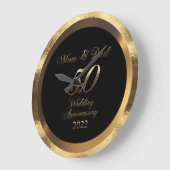 Mam en pap 50th Golden Wedding Jubileum 2022 Grote Klok (Hoek)