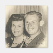 Mam en pap bij Earl Carroll Theater, LA Magneet (Voorkant)