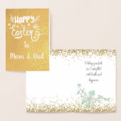 Mam en pap Pasen FOLIE Folie Kaarten (Display)