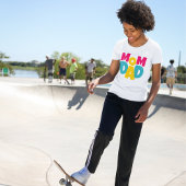 Mam en papa Typografie T-shirt