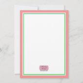 Mam en papa vogels - Babyschoenen Kaart (Achterkant)