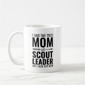 Mam en scout leider grappig koffiemok (Links)