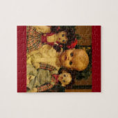 Mam en tweeling legpuzzel (Horizontaal)