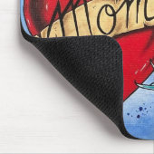 "Mam en vader" Hart met Muismat van de Kunst van h (Hoek)