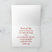 Mam en vader kaart (Binnen)