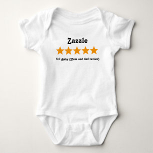 Mam en vader review vijf sterren baby romper