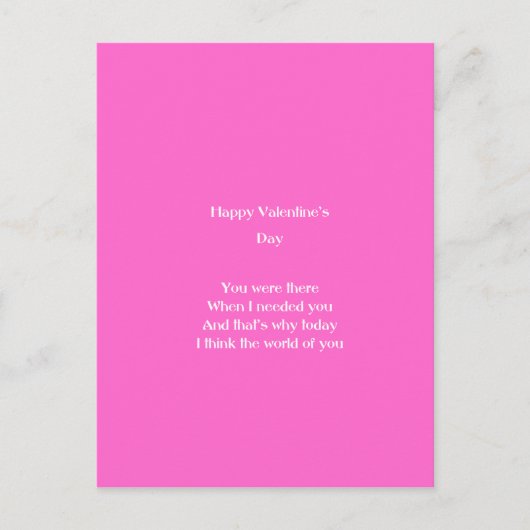 Mam en vader Valentijnsdag Feestdagenkaart (Voorkant)