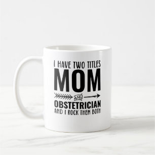 Mam en verloskundigen grappig koffiemok
