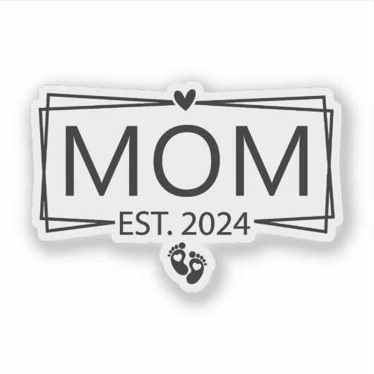 Mam est. 2024 sticker (Voorkant)