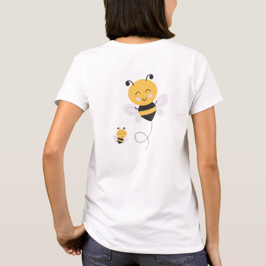 Mam EST. Baby Bee T-shirt (Achterkant)