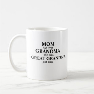 Mam est. Oma West, Grote Oma Est chagrijnig Koffiemok