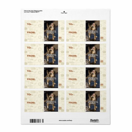 Mam! Etiket (Full Sheet)