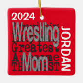 Mam Extraordinaire CUSTOM Keramisch Ornament (Voorkant)