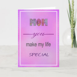 mam feestdagen kaart