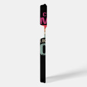 Mam fietsen als een gewone mam maar koeler T-shirt iPhone Hoesje (Rechterkant)