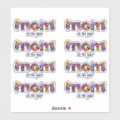 Mam- Floral Letters Sticker (Vel)
