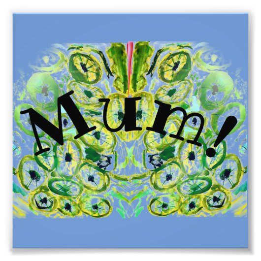 Mam! Foto Afdruk (Voorkant)