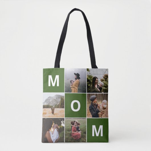 Mam Foto Canvas tas voor Moederdag (Voorkant)