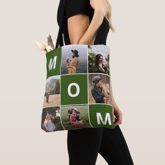 Mam Foto Canvas tas voor Moederdag (Dichtbij)