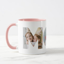 Mam Foto Collage Cutout Moederdag Verjaardag Mok